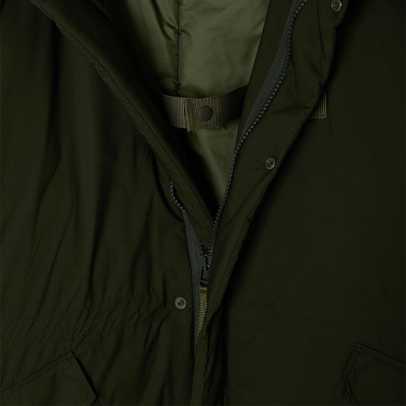 Hoodie Coat Dark Khaki