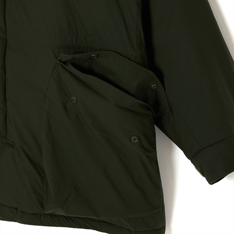 Hoodie Coat Dark Khaki