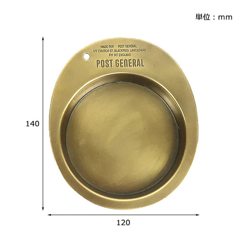 POST GENERAL | Good Vibe Tray Round Gold