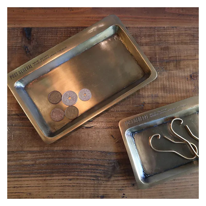 POST GENERAL | Good Vibe Tray Rect S Gold