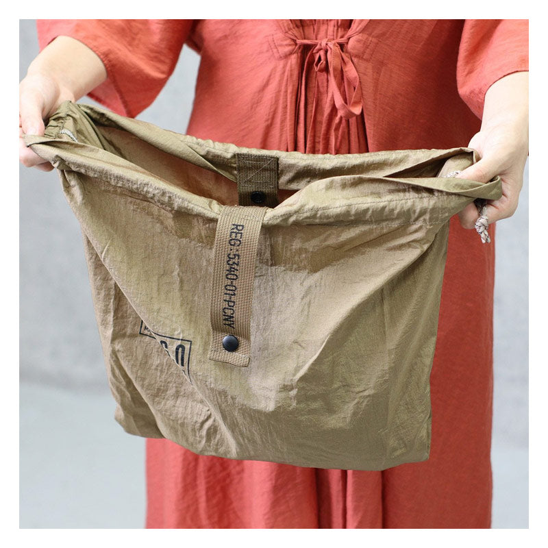 POST GENERAL | Packable Parachute Nylon Bag Wolf Brown