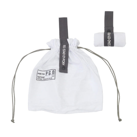 POST GENERAL | Packable Parachute Nylon Bag White