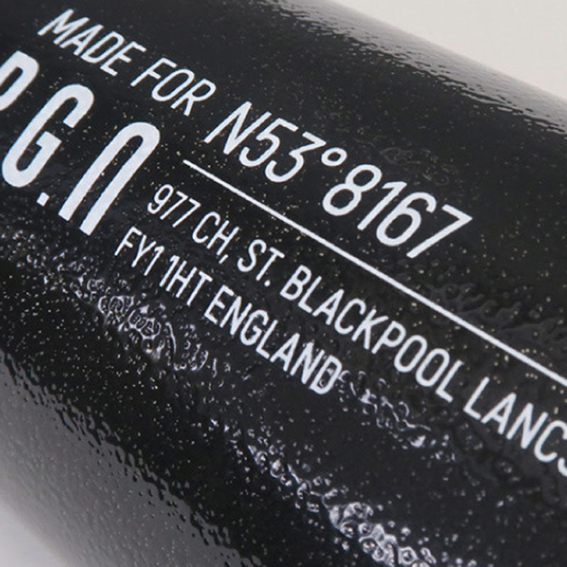 POST GENERAL | Doublewall Short Bottle 260ml Black