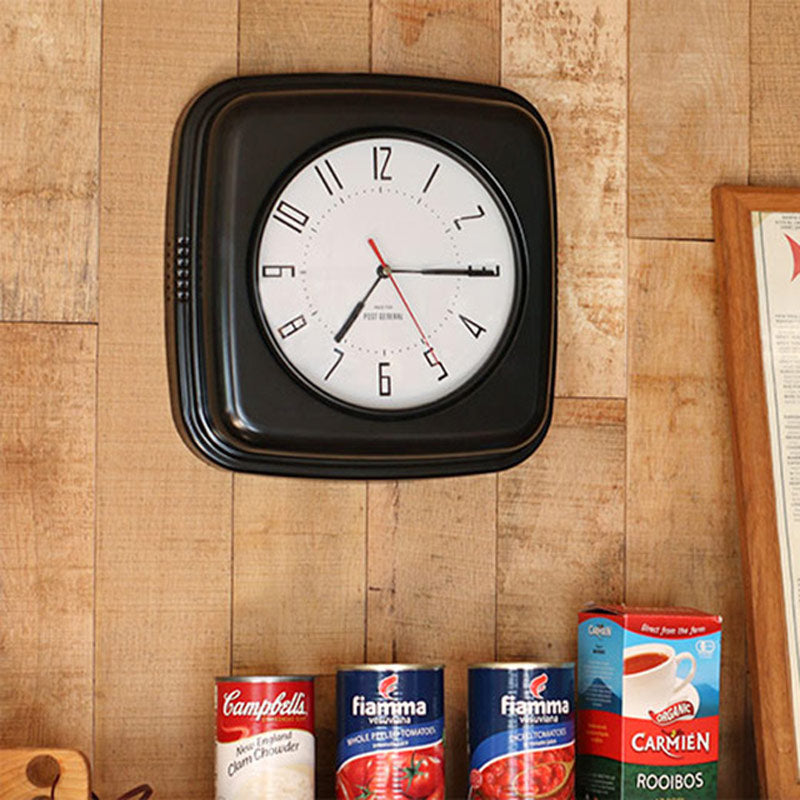 POST GENERAL | Bispham Wall Clock Black