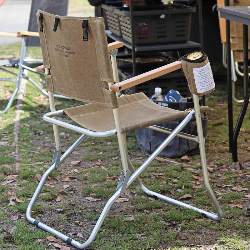 POST GENERAL | Waxed Canvas Rover Chair Type High Brown