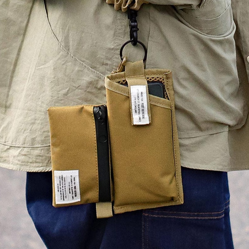 POST GENERAL | Sling Phone&Coin Pouch Coyote Beige