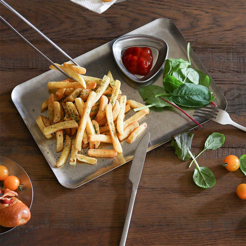 POST GENERAL | Grace Rect Flat Plate - L Stainless Steel