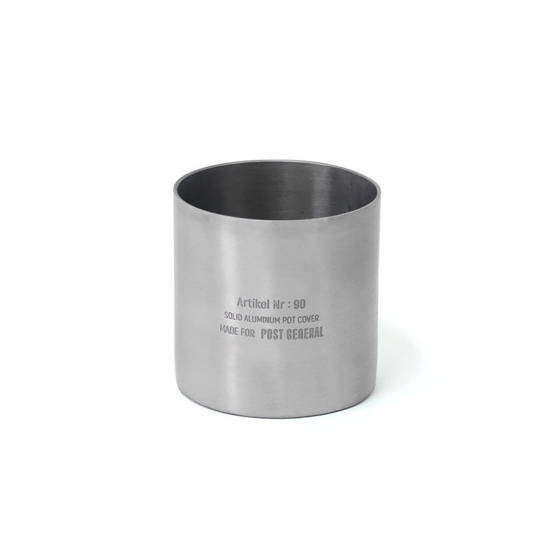 POST GENERAL | Solid Aluminum Pot Cover S Steel Grey