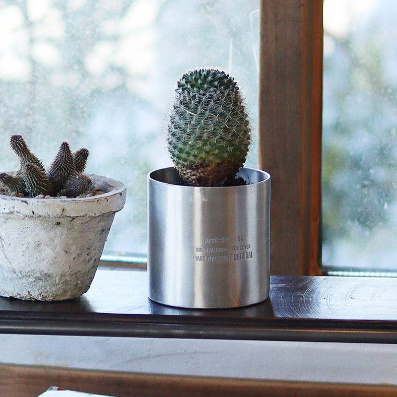 POST GENERAL | Solid Aluminum Pot Cover S Steel Grey