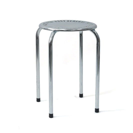 POST GENERAL | Stackable Metal Stool (4Lot) Zinc