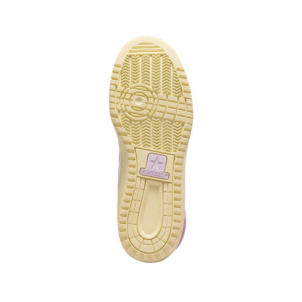 Converse X Shai Gilgeous-Alexander Unisex Weapon Mid Sneakers Vintage White / Winsome Orchid