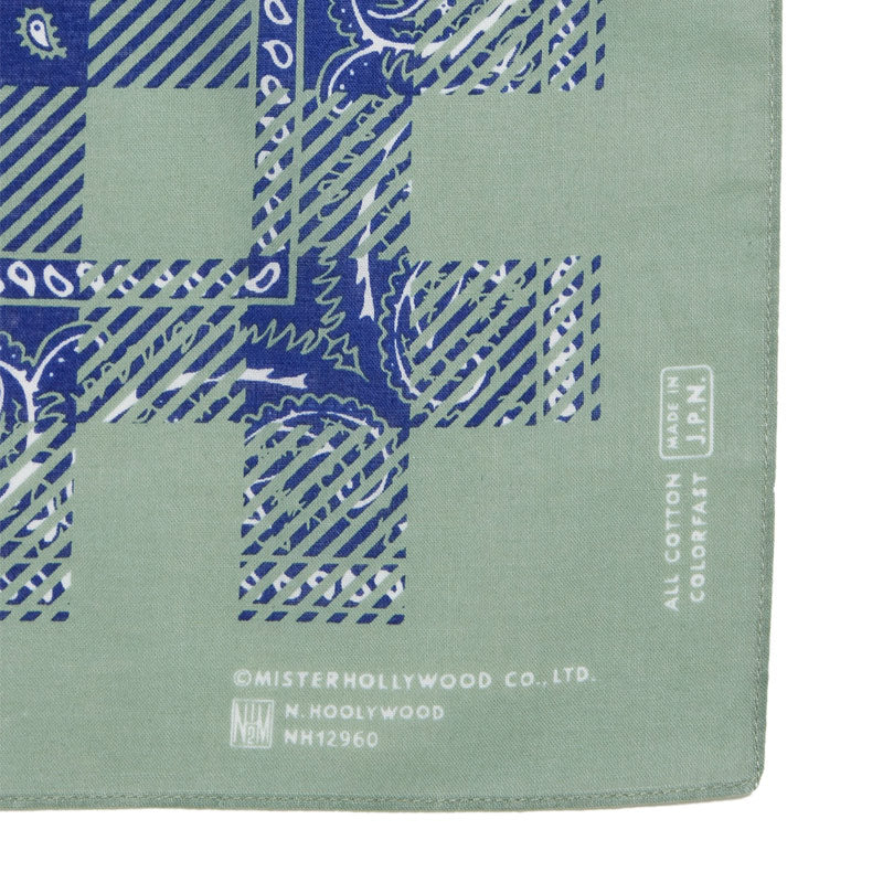 N.HOOLYWOOD | Bandana Green / Blue