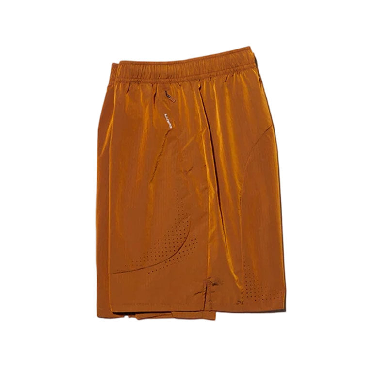 NINEPOINTNINE | x Lining Light Tracker Laser Training Shorts Dusty Orange