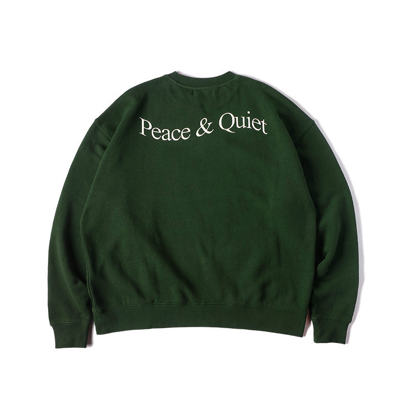 ALUMNI x Museum Of Peace & Quiet Sweater Green