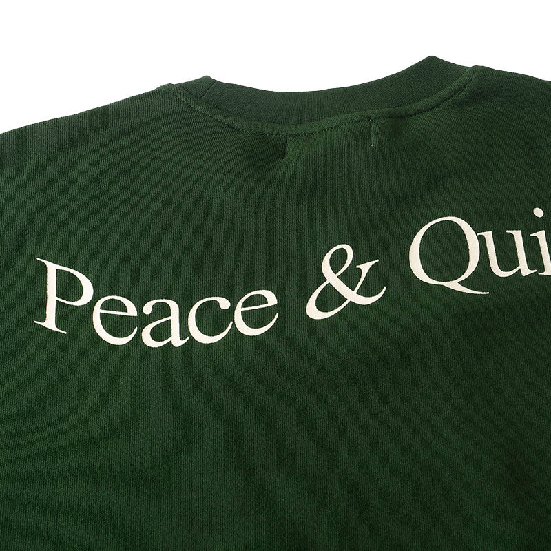 ALUMNI x Museum Of Peace & Quiet Sweater Green