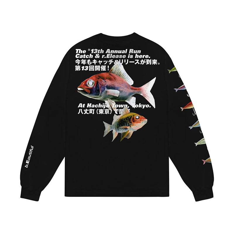 B.EAUTIFUL | Catch & Release LS Shirt Black