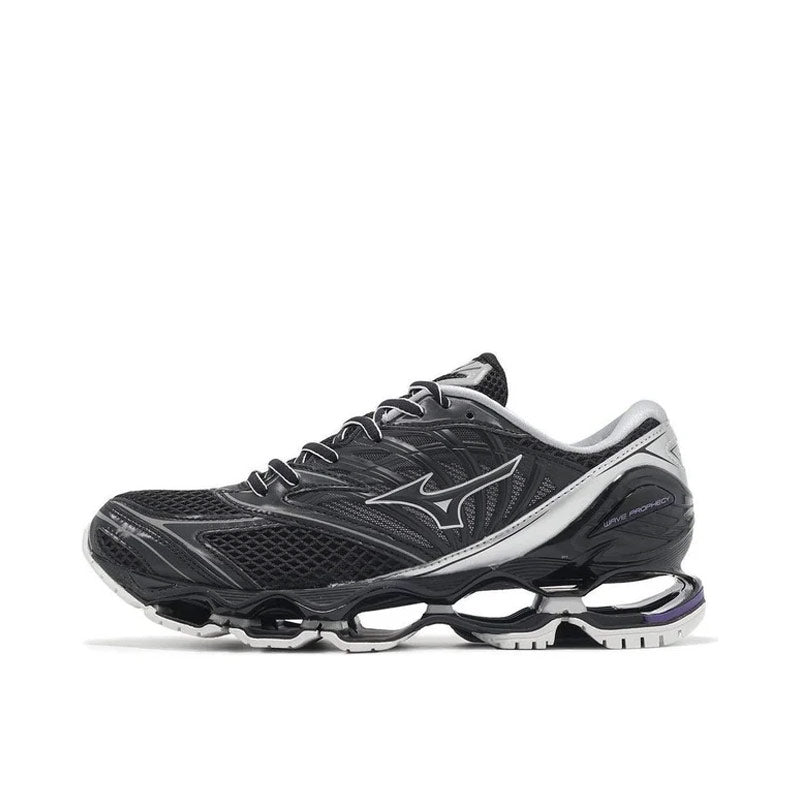 MIZUNO | Wave Prophecy LS black / silver / purple haze