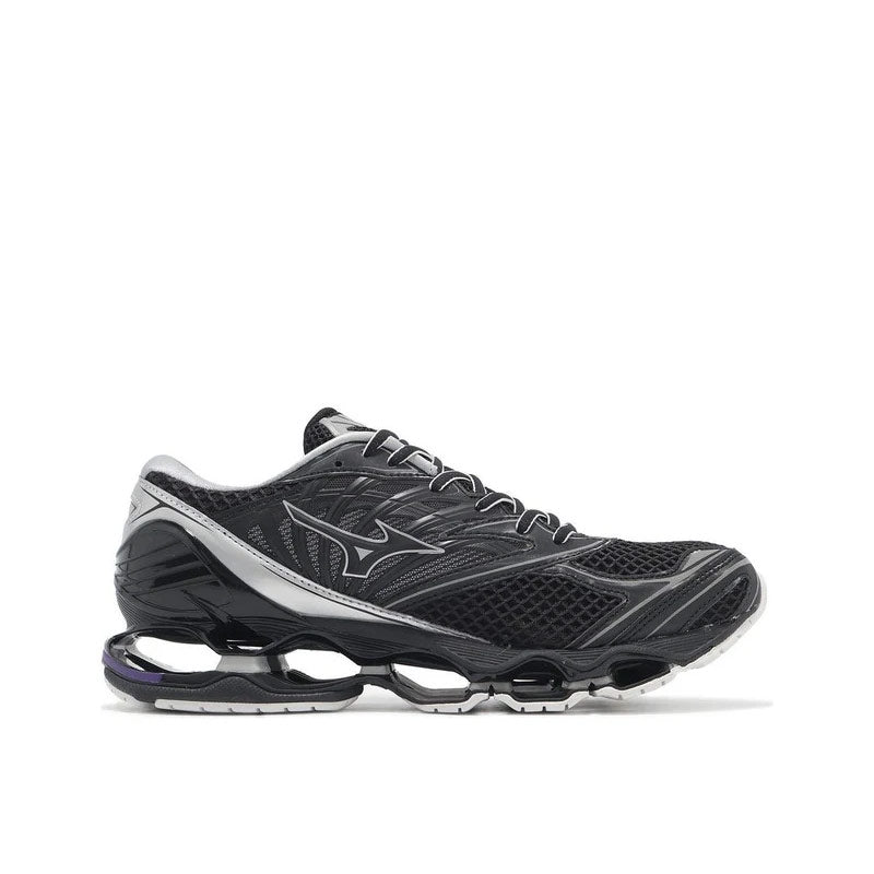 MIZUNO | Wave Prophecy LS black / silver / purple haze