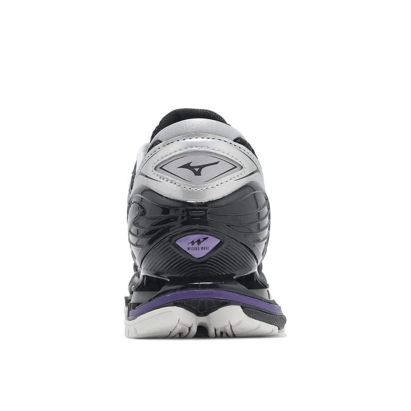 MIZUNO | Wave Prophecy LS black / silver / purple haze