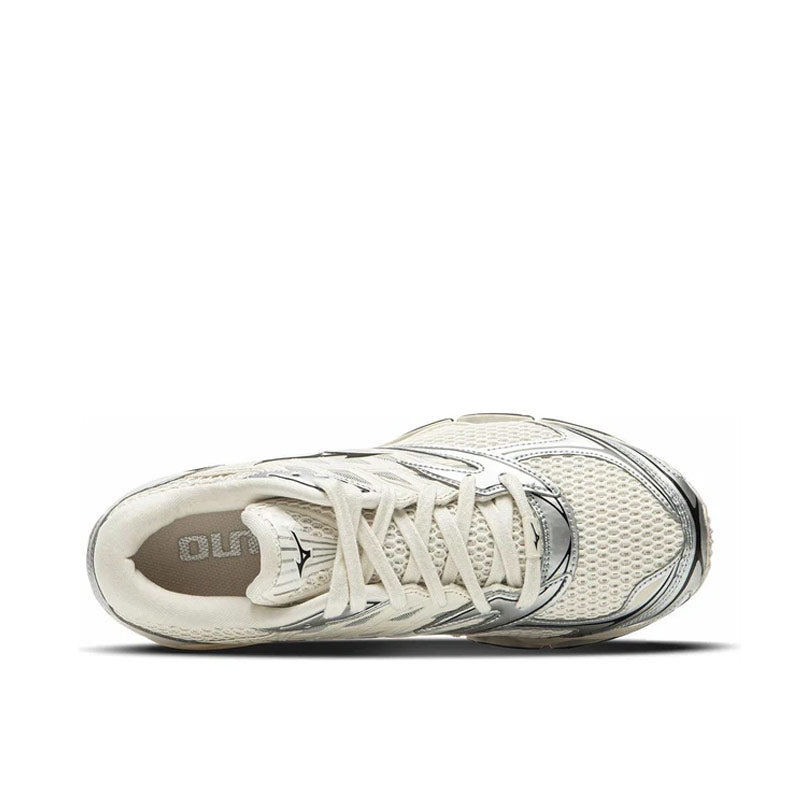 MIZUNO | Wave Prophecy LS Pristine / Black / Silver