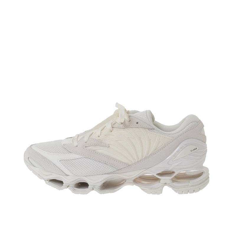 MIZUNO | Clane ¡Á Mizuno Wave Prophecy LS Clane Off White / Light Grey