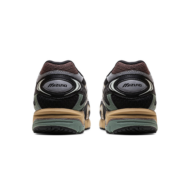 MIZUNO Wave Solar V2 Black / Dark Brown / Dark Green / Sand