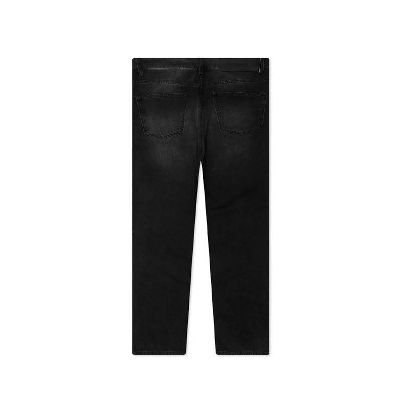 Beaded Sun Wide Jeans Charcoal Wash