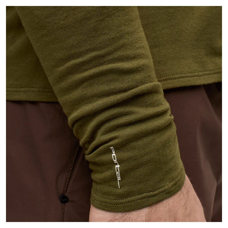 PORTAL | Drift Merino Arm Warmer Dark Olive