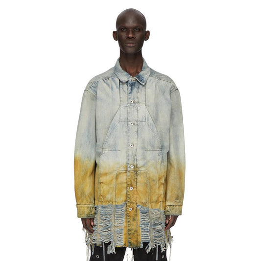 DRKSHDW Sphinx Jumbo Worker Jacket Sky / Orange Degrade