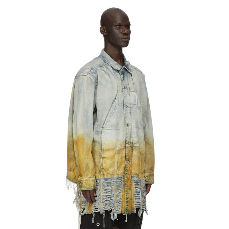 DRKSHDW Sphinx Jumbo Worker Jacket Sky / Orange Degrade