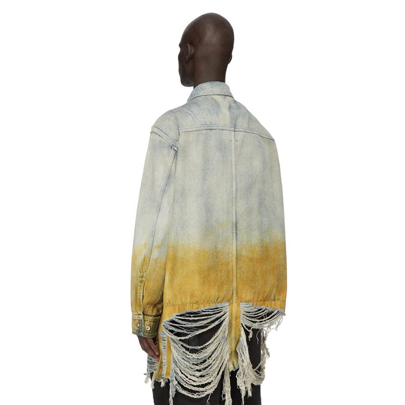 DRKSHDW Sphinx Jumbo Worker Jacket Sky / Orange Degrade