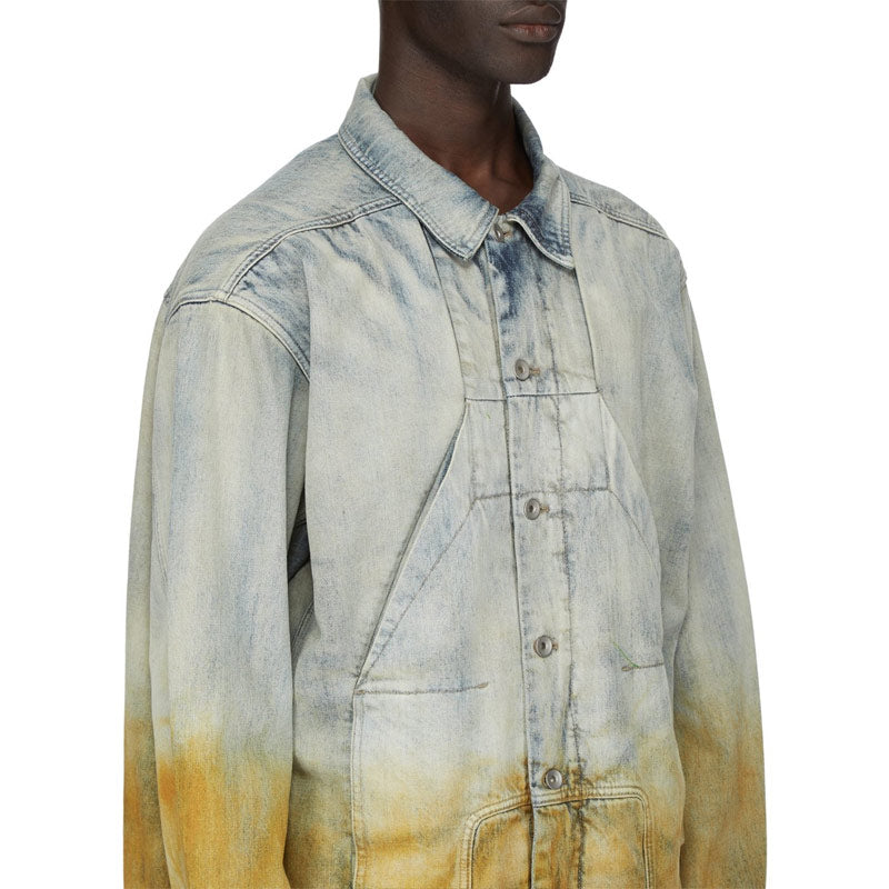 DRKSHDW Sphinx Jumbo Worker Jacket Sky / Orange Degrade