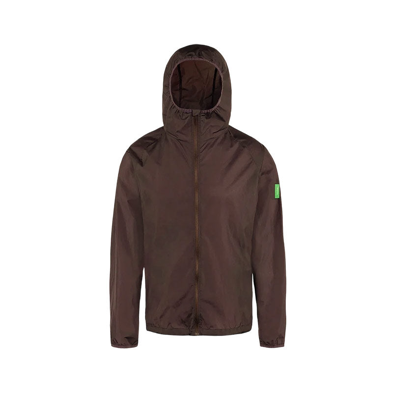 DISTRICT VISION | Ultralight Nylon Wind Jacket Deep Brown
