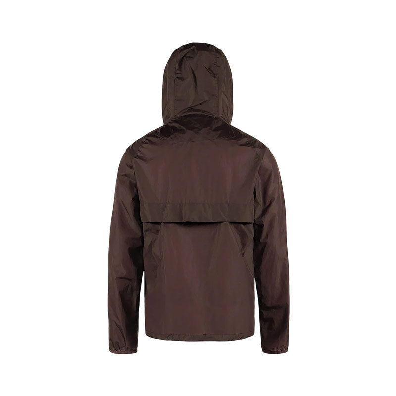 DISTRICT VISION | Ultralight Nylon Wind Jacket Deep Brown