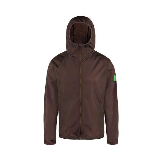 DISTRICT VISION | Ultralight Nylon Windbreaker Deep Brown