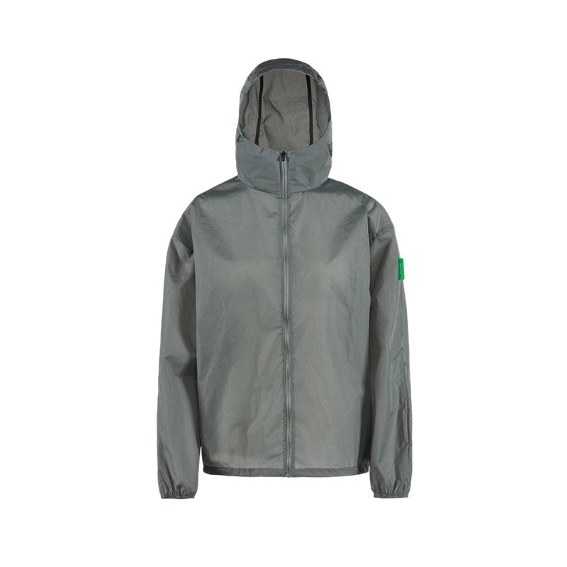 DISTRICT VISION | Ultralight Nylon Windbreaker Graphite