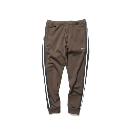 F.C.REAL BRISTOL Training Track Ribbed Pants Brown