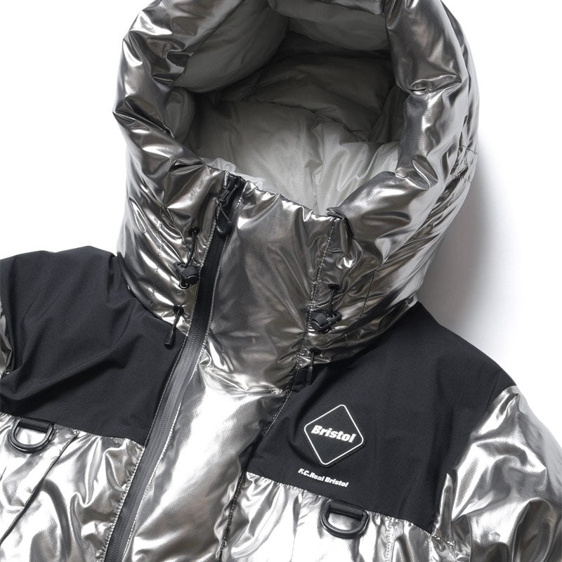 Down Bench Parka Silver