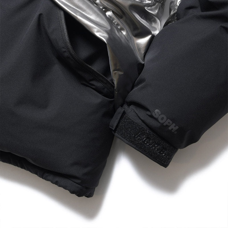 Down Bench Parka Silver