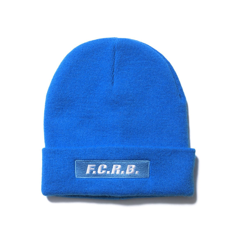 Embroidered Logo Beanie Blue