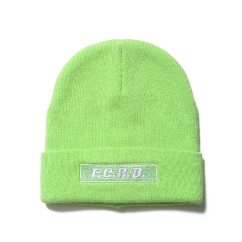 Embroidered Logo Beanie Green