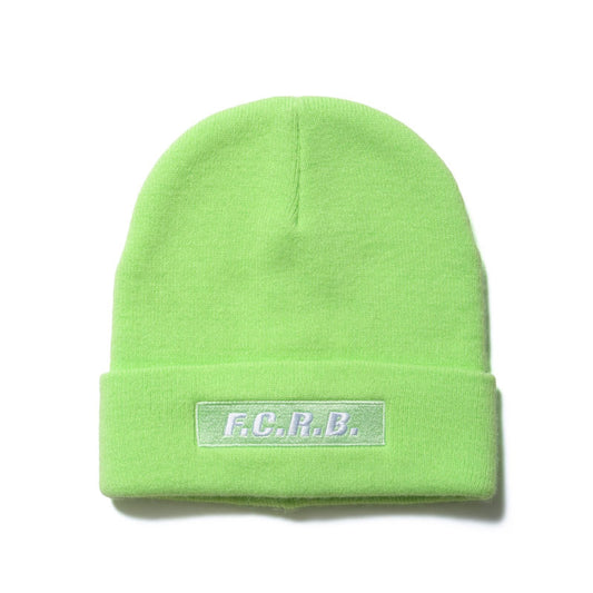 Embroidered Logo Beanie Green