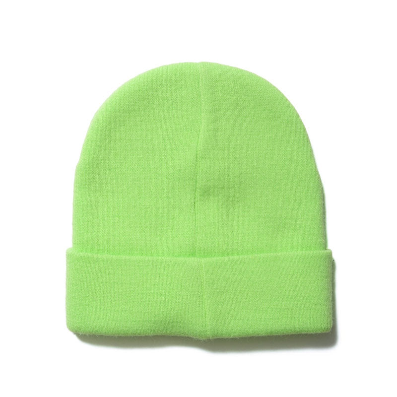 Embroidered Logo Beanie Green