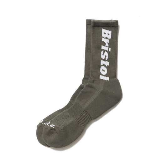 Authentic Logo Regular Socks Khaki