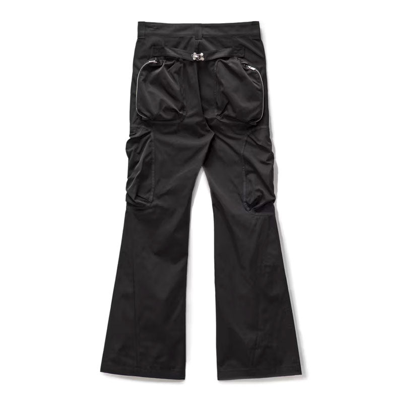Wide Backzip Cargos Black