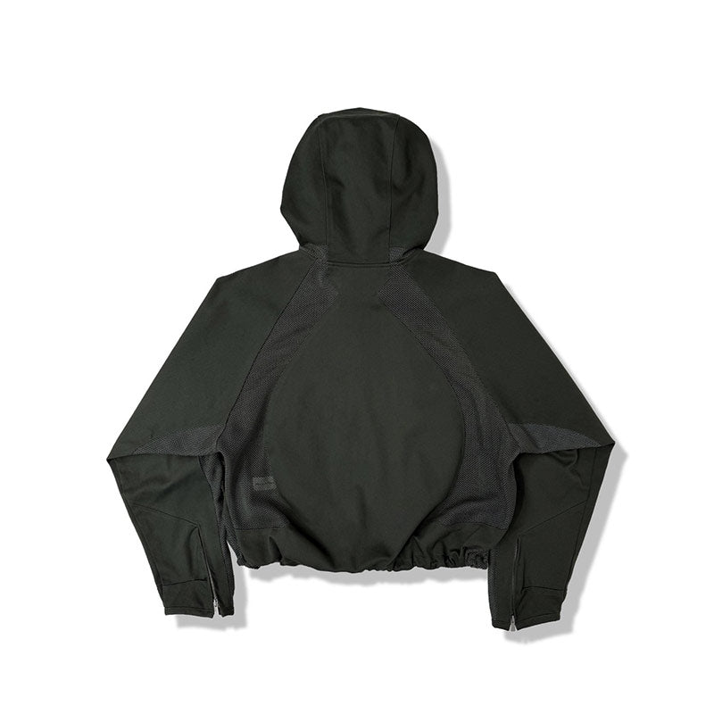 FFFPOSTALSERVICE Aire Mesh Multi Pocket Jacket Moss