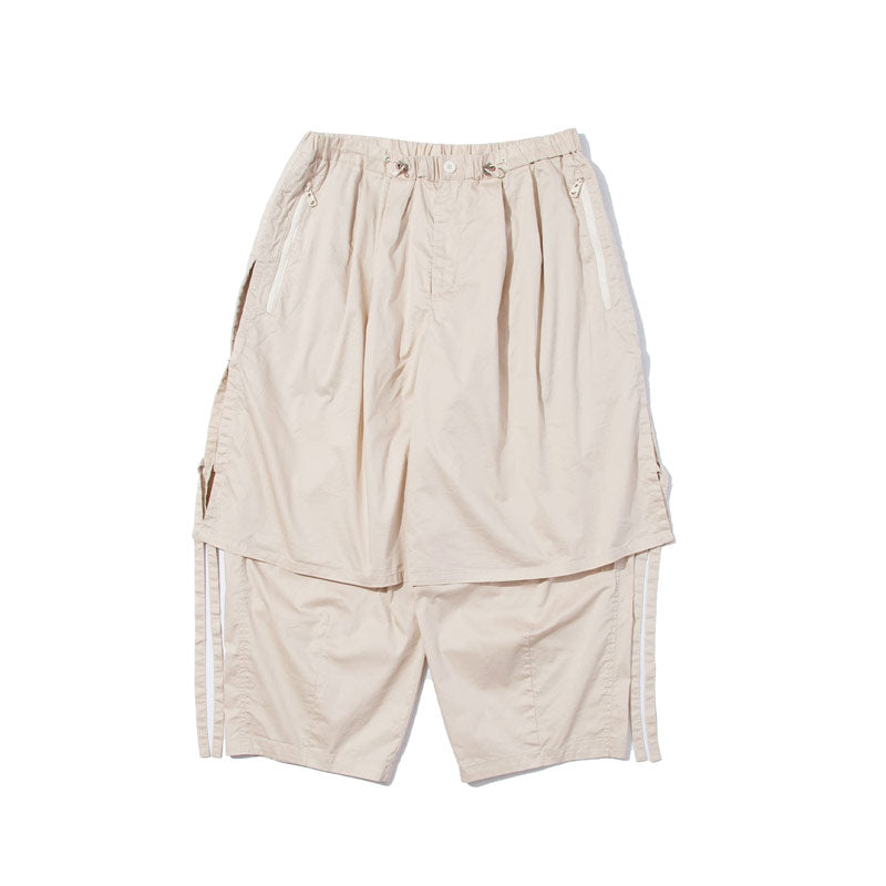 F/CE Solotex Pigment-Dye Layered Trousers Ecru