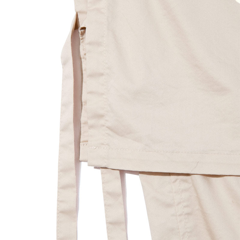 F/CE Solotex Pigment-Dye Layered Trousers Ecru