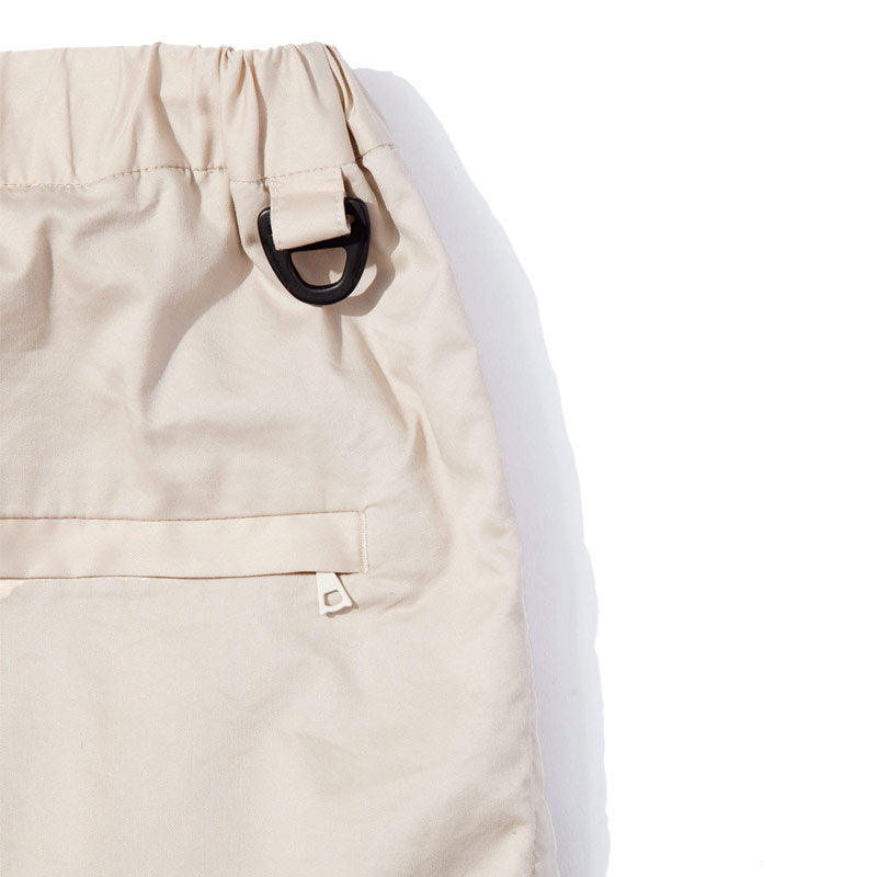 F/CE Solotex Pigment-Dye Layered Trousers Ecru