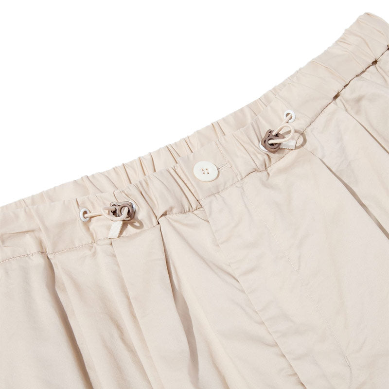 F/CE Solotex Pigment-Dye Layered Trousers Ecru